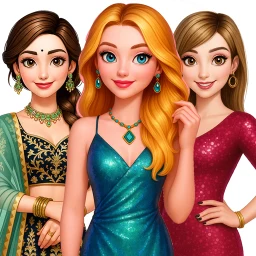 Icône de Fashion Girl : Makeup Dress up